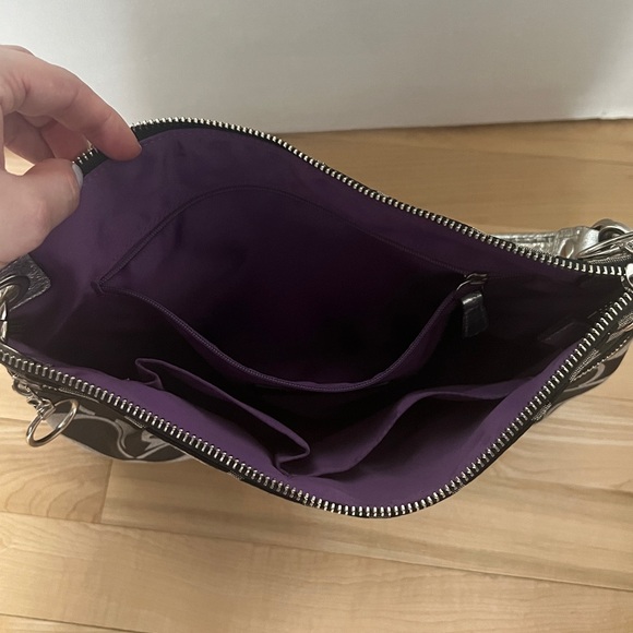 COACH Poppy Shoulder Bag Purse - Picture 11 of 14